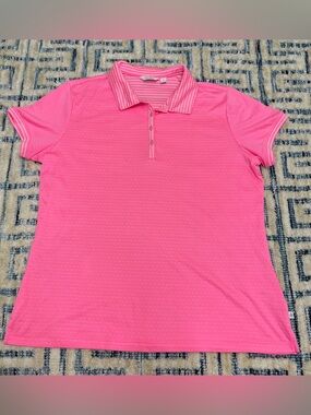Lady Hagen Pink Striped Golf Tee